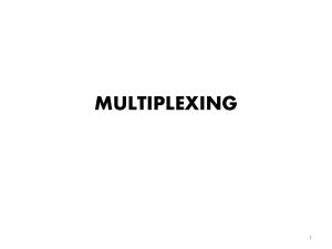 MULTIPLEXING