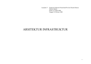 arsitektur infrastruktur