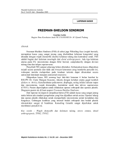 Freeman-Sheldon Sindrom