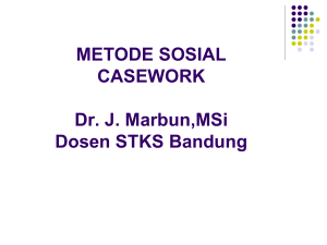 7-metode sosial casework