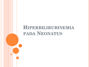 Hiperbilirubinemia pada Neonatus
