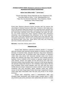 Biophytum petersianum Klotzsch - e-Journal Unpatti