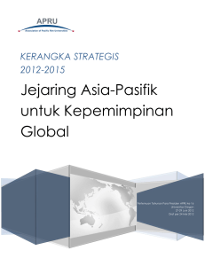 APRU Strategic Framework 2012-15