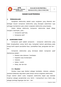 PENGENALAN COMPUTER AIDED DESIGN (CAD)