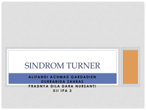 Sindrom Turner