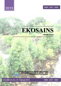 ekosains - e-Journal Unpatti