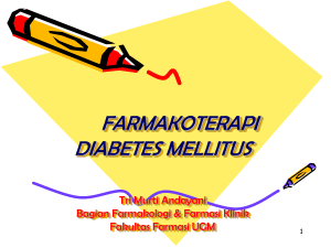 farmakoterapi diabetes mellitus