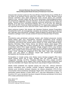 Indonesia Memimpin Resumed Oewg-36 Montreal Protocol
