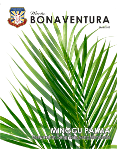 bonaventura - Paroki St. Bonaventura – Pulomas