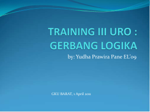 training iii uro : gerbang logika