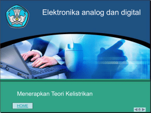 Elektronika analog dan digital - Modul Pembelajaran SMKN 1