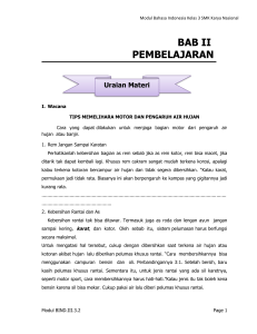 Modul Bahasa Indonesia Kelas 3 SMK Karya Nasional BAB II
