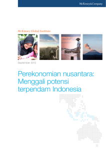 Perekonomian nusantara: Menggali potensi terpendam Indonesia