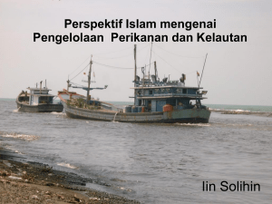 Perspektif Islam mengenai Pengelolaan Perikanan dan Kelautan