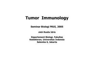 Imunologi Tumor - Website Staff UI