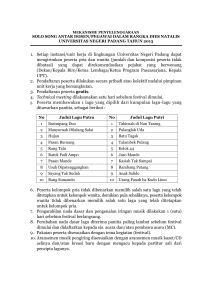 mekanisme penyelenggaraan - Universitas Negeri Padang