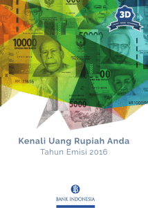 Booklet Rupiah TE2016.