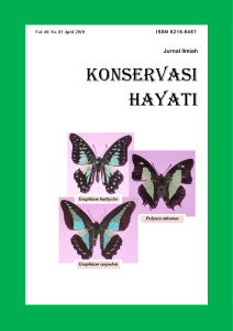 konservasi hayati - UNIB Scholar Repository