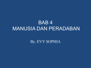 bab 3 manusia dan peradaban