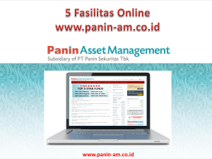 Formulir Redemption - Panin Asset Management