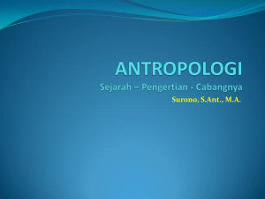Antropologi Sejarah