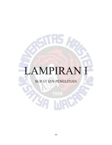 LAMPIRAN I