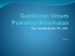 Gambaran Umum-Psi Kesehatan