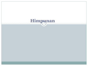 Himpunan - E-learning Amikom