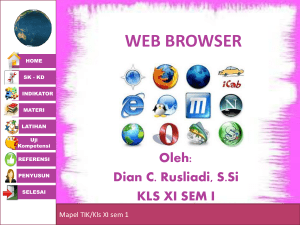Contoh web browser Netscape Navigator MOSAIC