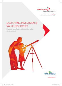 Brosur Value Discovery - Eastspring Investments Indonesia