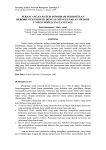 perancangan sistem informasi perhotelan berorientasi - MMT-ITS