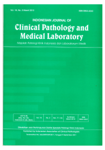 Untitled - indonesian journal of clinical pathology and medical