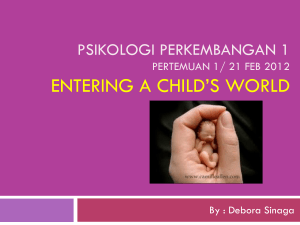 the study of child development 16 feb