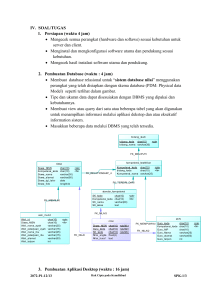 Rekayasa Perangkat Lunak - Sistem Database Nilai