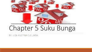 Chapter 5 Suku Bunga