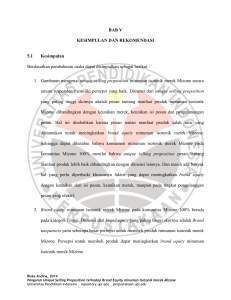 BAB V KESIMPULAN DAN REKOMENDASI 5.1