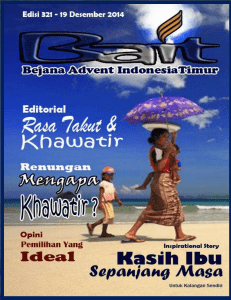 Edisi 321 – 19 Desember 2014