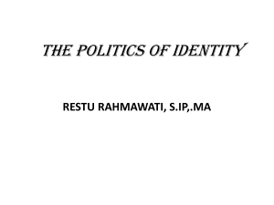 materi politik identitas dan multikulturalisme