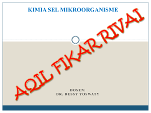 kimia sel mikroorganisme