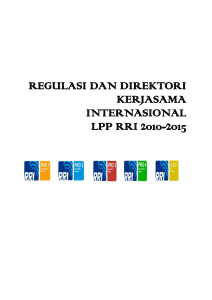 regulasi dan direktori kerjasama internasional lpp rri