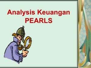 Analysis Keuangan PEARLS