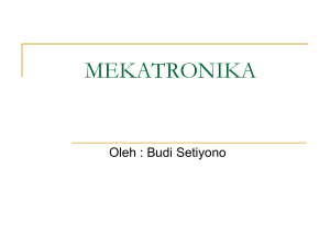 mekatronika - Budi Setiyono
