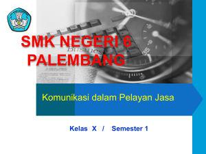 fungsi media komunikasi - SMK Negeri 6 Palembang