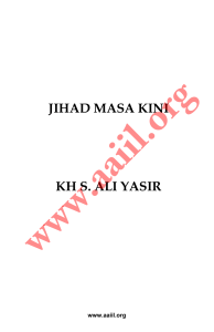 Jihad Masa Kini -