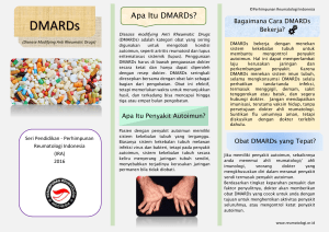 DMARDs - perhimpunan reumatologi indonesia