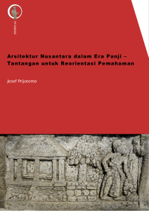 Arsitektur Nusantara dalam Era Panji