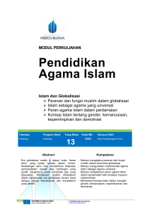 Modul Pendidikan Agama Islam [TM14]