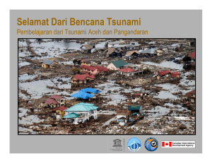 Selamat Dari Bencana Tsunami