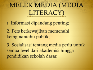 melek media (media literacy)