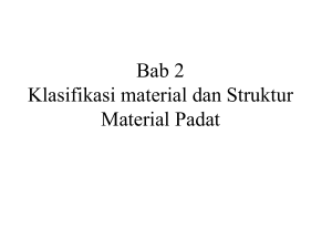 Material teknik – bab 2-1